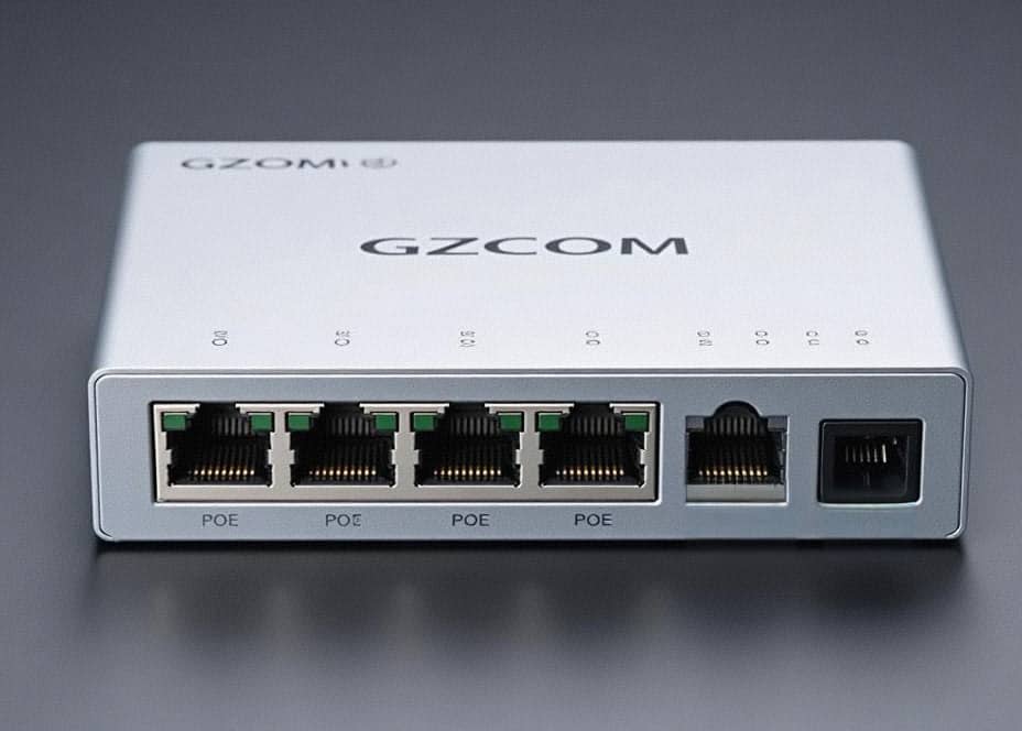 Gigabit 4 Port PoE Switch: High-Speed & Reliable Power 