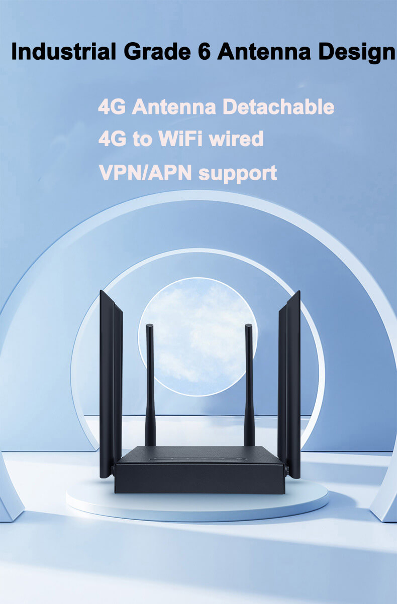 4G Router 300Mbps Smart Industrial Grade