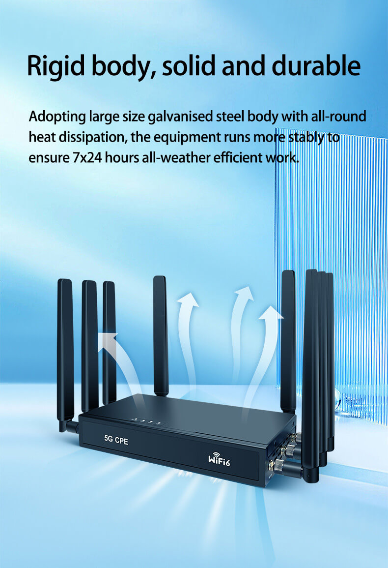 5G Router Wifi6 1800Mbps CPE Router -5G-CPE1801K