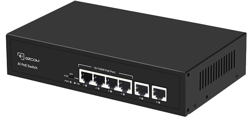 4 Port PoE Switch