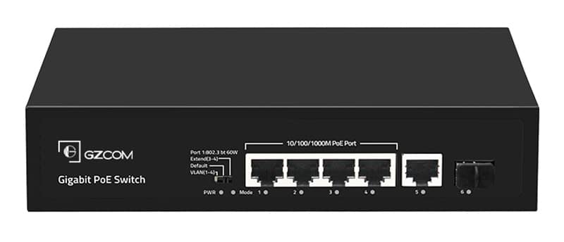 Gigabit 4 Port PoE Switch