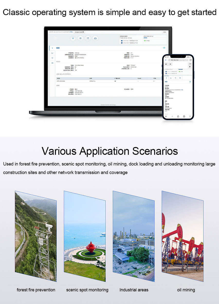 30KM PTP PtMP Wireless Bridge