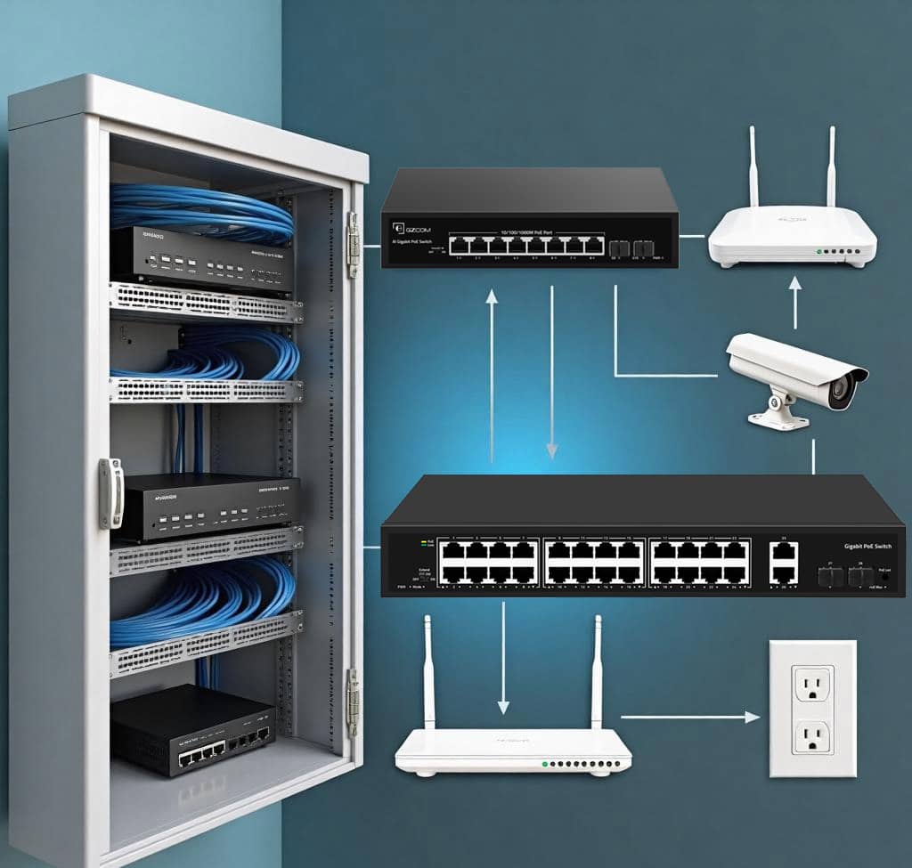 PoE Switches Optimize Networks, Enhance Efficiency